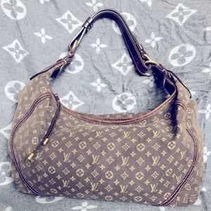 LOUIS VUITTON
Ebene Monogram Mini Lin Manon MM Bag Vintage